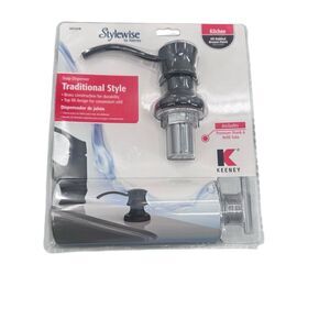 Stylewise Keeney Kitchen Oil Rubbed Bronze Soap Dispenser Traditional K612VB